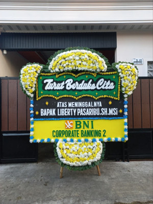 Papan Bunga Duka di Karangrejek