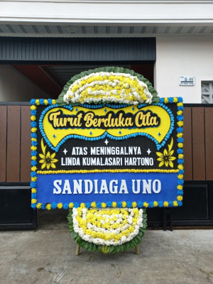 Papan Bunga Duka di Karangrejek