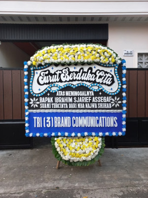 Papan Bunga Duka di Karangrejek